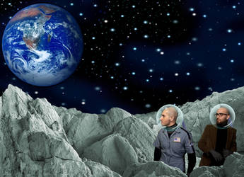 Gabe and Gonzo ON THE MOON - May 2023