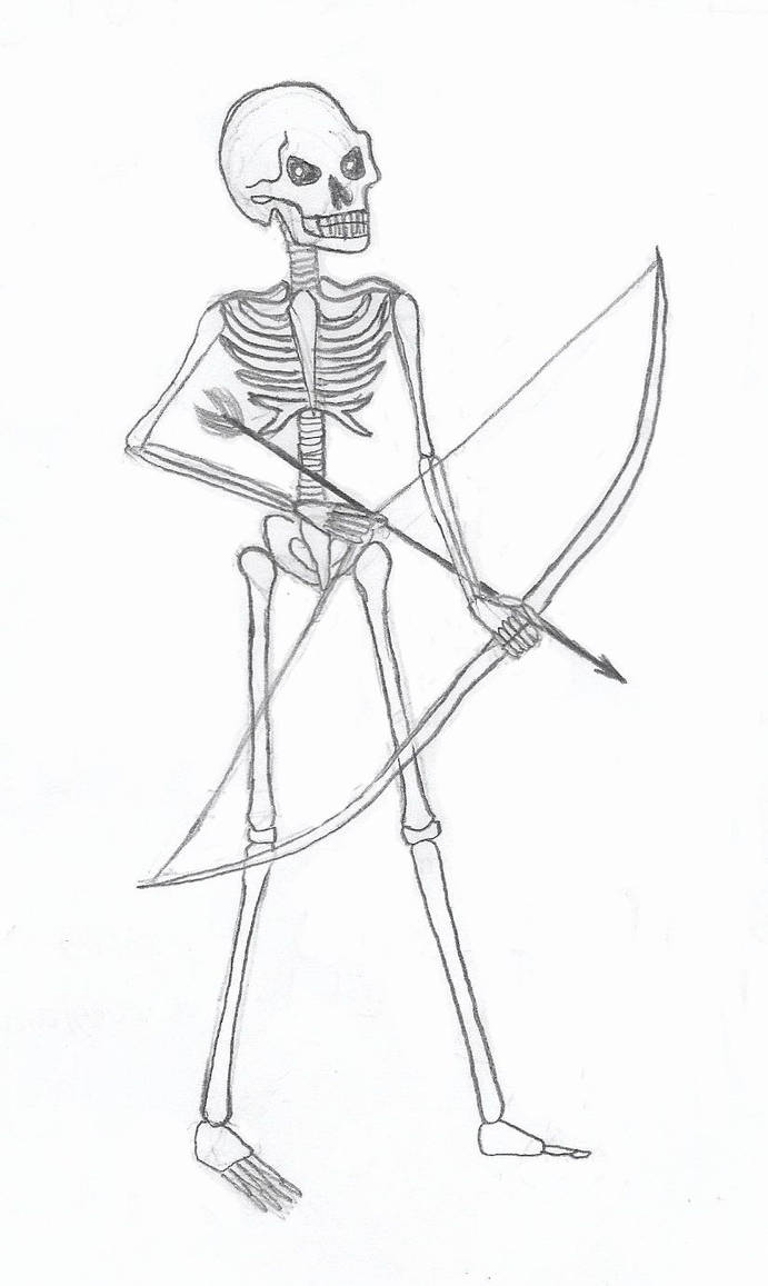 Random Skeleton Doodle 2 by kittycheetah14 on DeviantArt