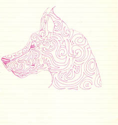 Tattoo Dog sketch