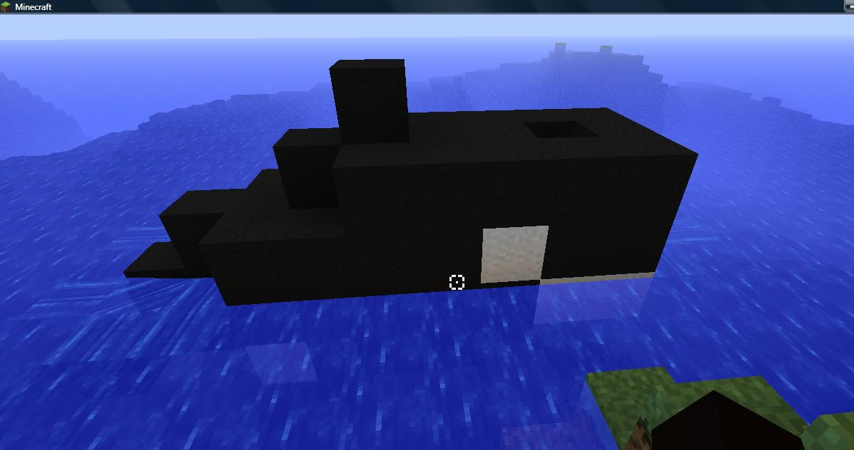 Minecraft Orca by LittleHouseCrafting on DeviantArt