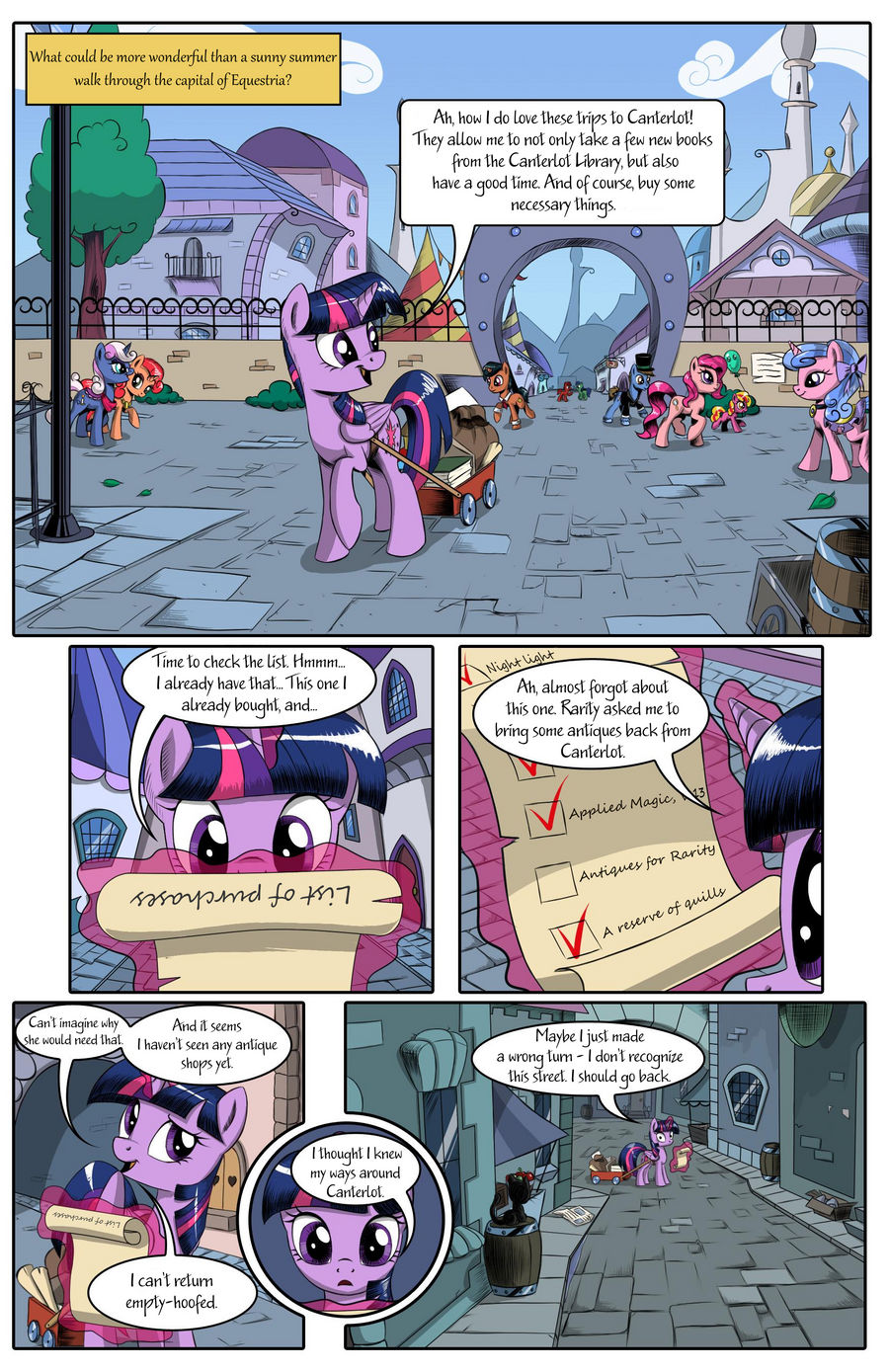 Talisman for a Pony: Page 1