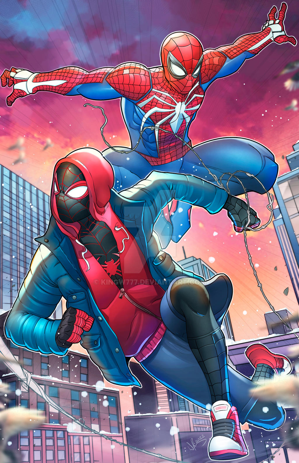 Mile and spiderman ps5 2022 update by Kingw777 on DeviantArt