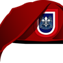 Shaded Airborne Beret-Crest and Flash