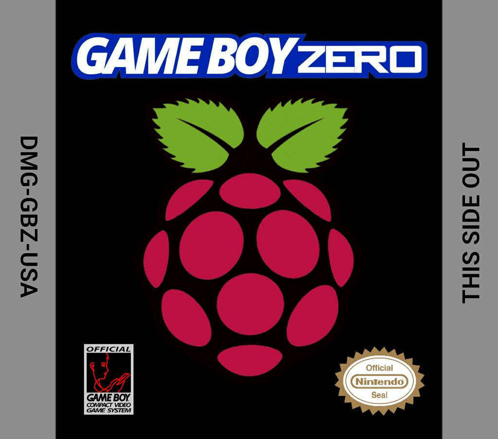 Gameboy Zero Cartridge Sticker Template by DraxusVidar on DeviantArt