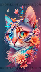 Flower Cat