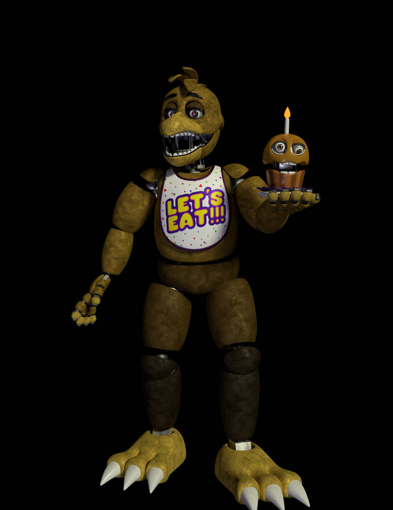 Spring Chica Render by fnaf3912 on DeviantArt
