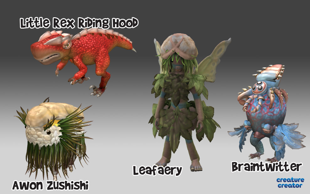 Deviantart Spore Spore Creations Showcase 6 by bernoully on DeviantArt