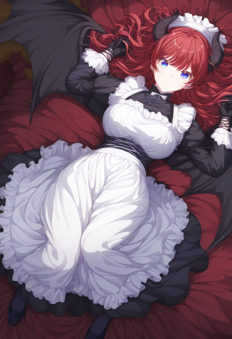 Demon Girl Maid Bonus By Farichada On DeviantArt demon-girl-maid-bonus-by-farichada-on-deviantart