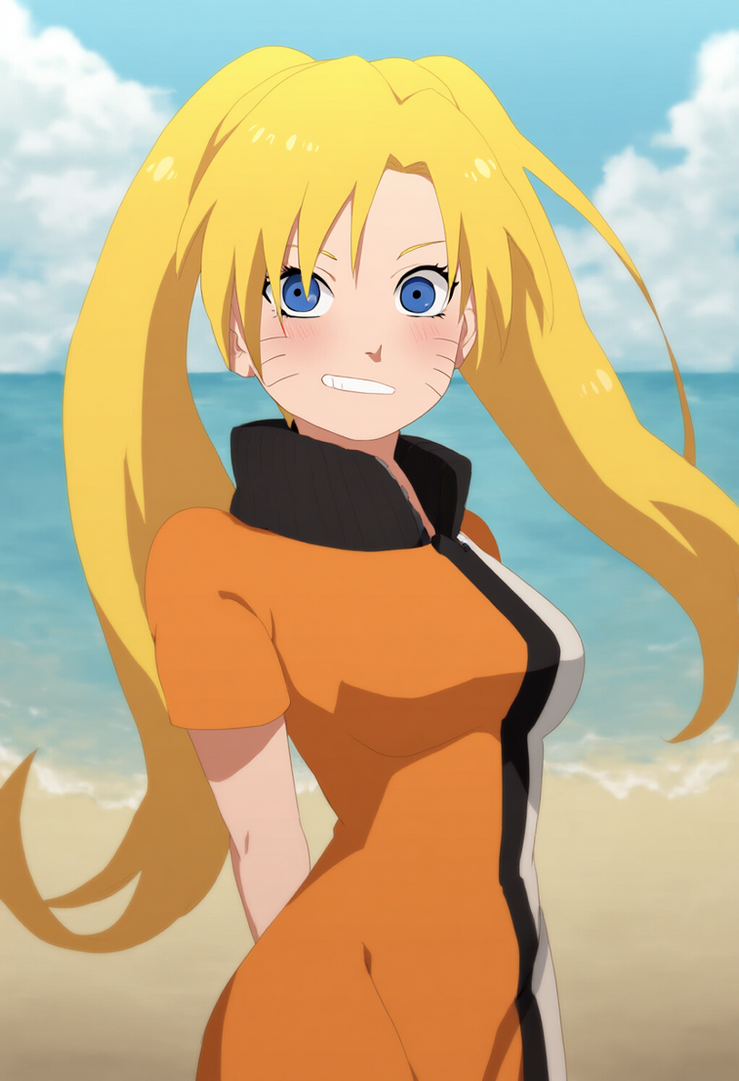 Lithe Female Naruto/Naruko by farichada on DeviantArt