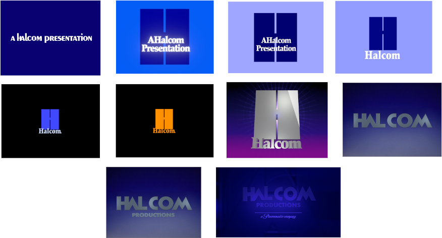 All of the Halcom logos so far by ValeTheKid on DeviantArt
