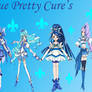 Blue Pretty Cures WALLPAPER