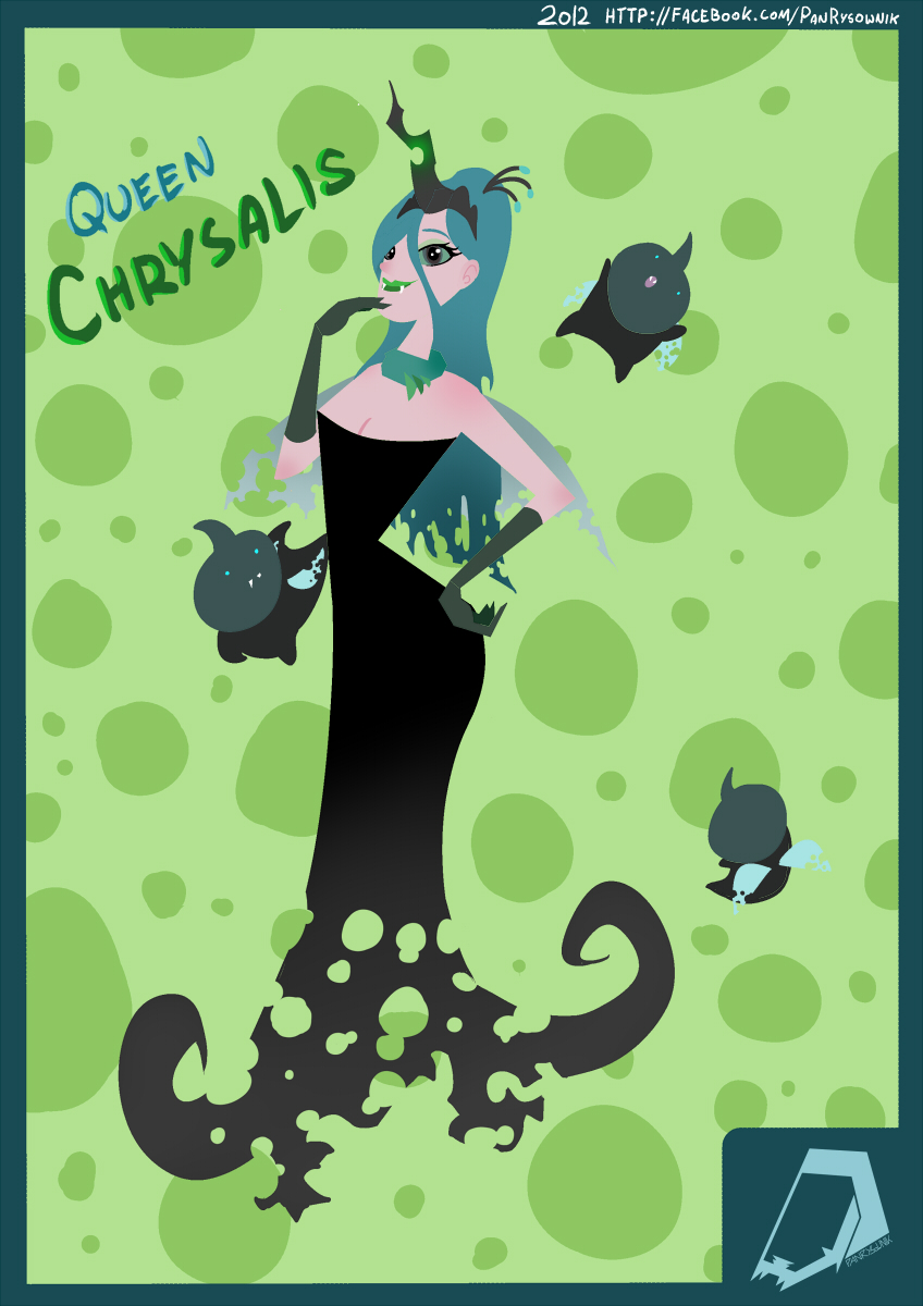 Queen Chrysalis and her minions!