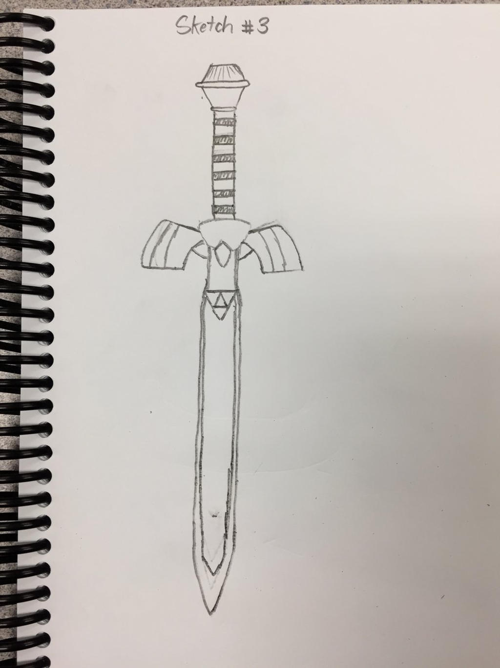 Master Sword Writing Master Sword Sketch by Thunderus-the-Wolf on DeviantArt