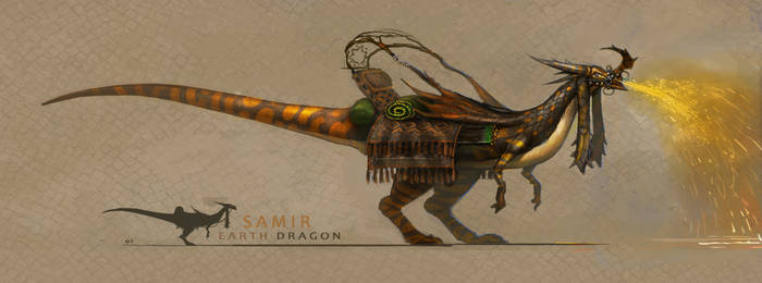 SAMIR the earth dragon