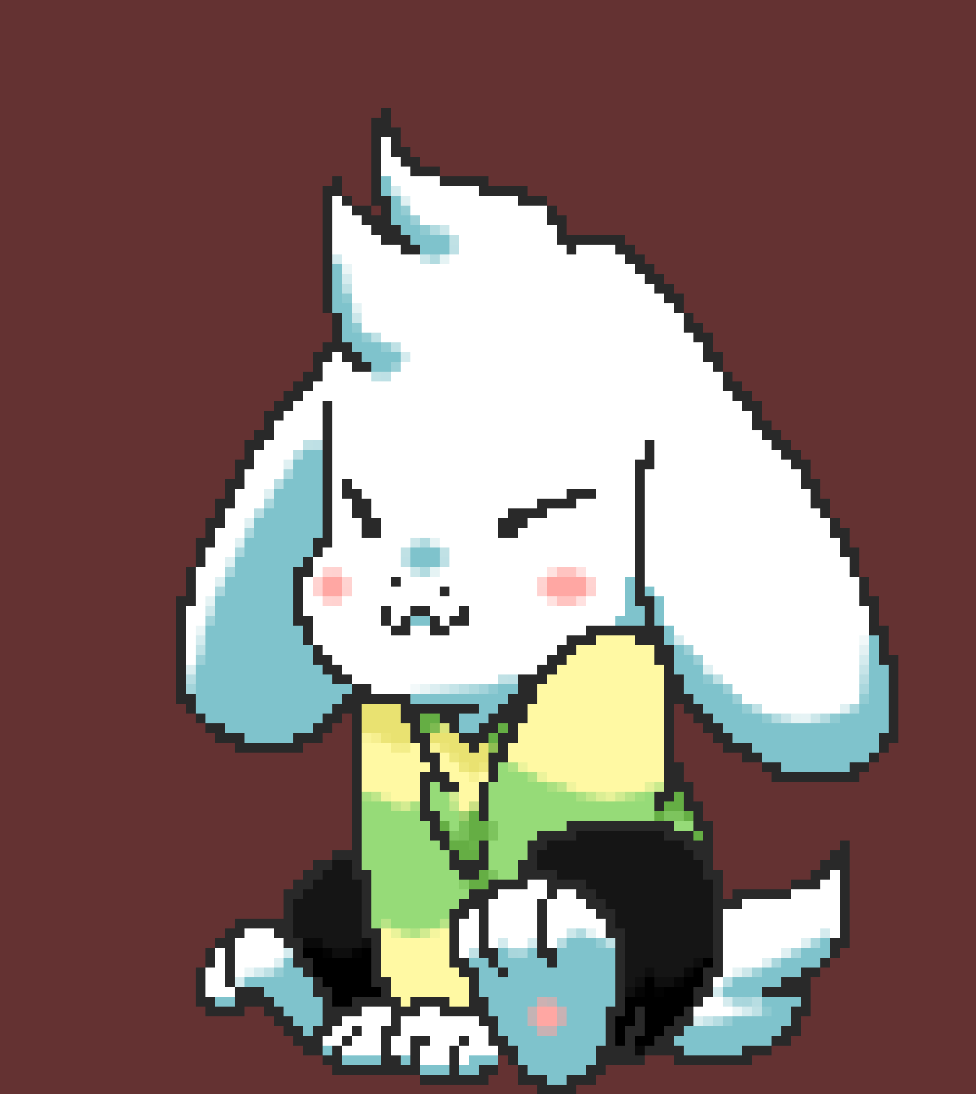 Cute fluff asriel by PsyychoFox