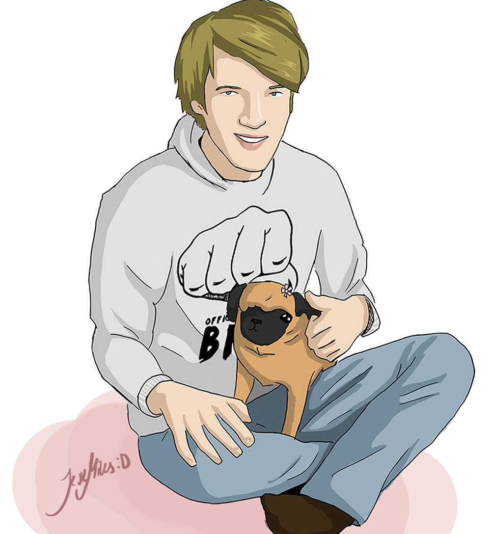 Pewdiepie and Maya