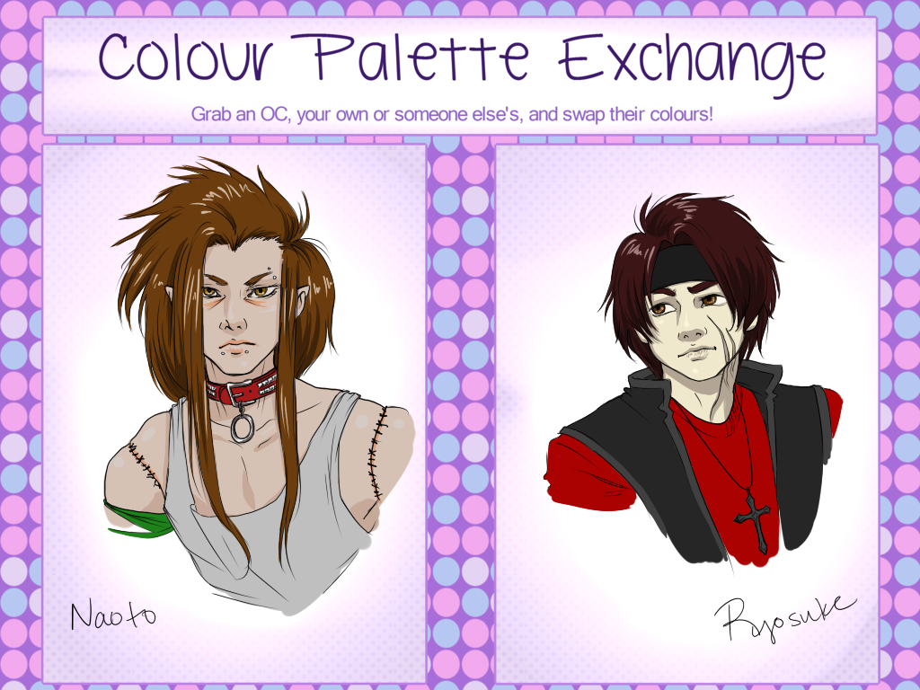 Color Exchange Naoto vs Ryosuke