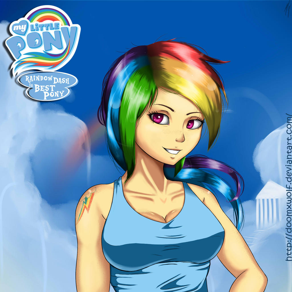 Rainbow Dash Human