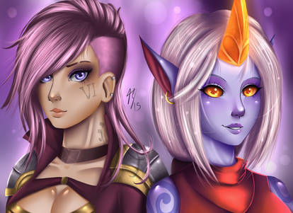 LoL - Vi and Soraka