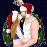 Mistletoe kiss