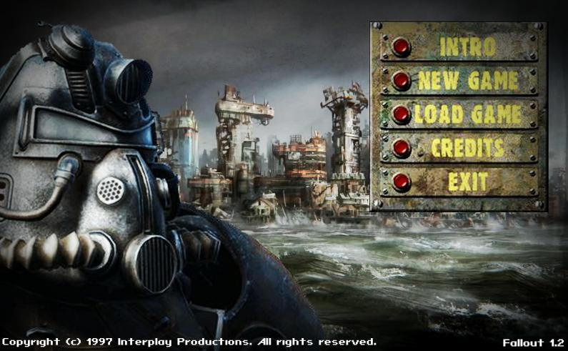 Fallout Menu Lua Fallout 1 Menu REMAKE by SaintPaul06 on DeviantArt