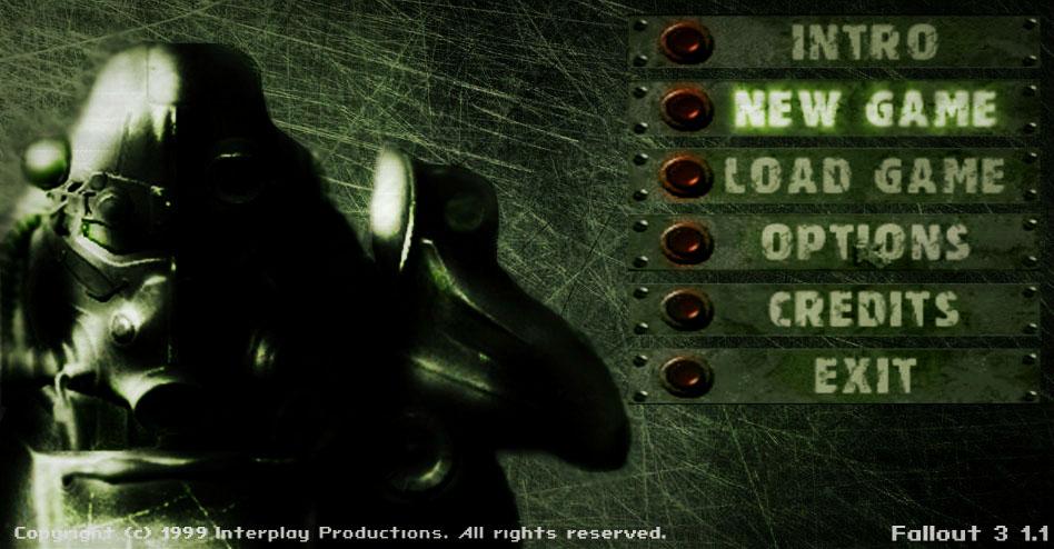 Fallout 3's Menu REMAKE by SaintPaul06 on DeviantArt