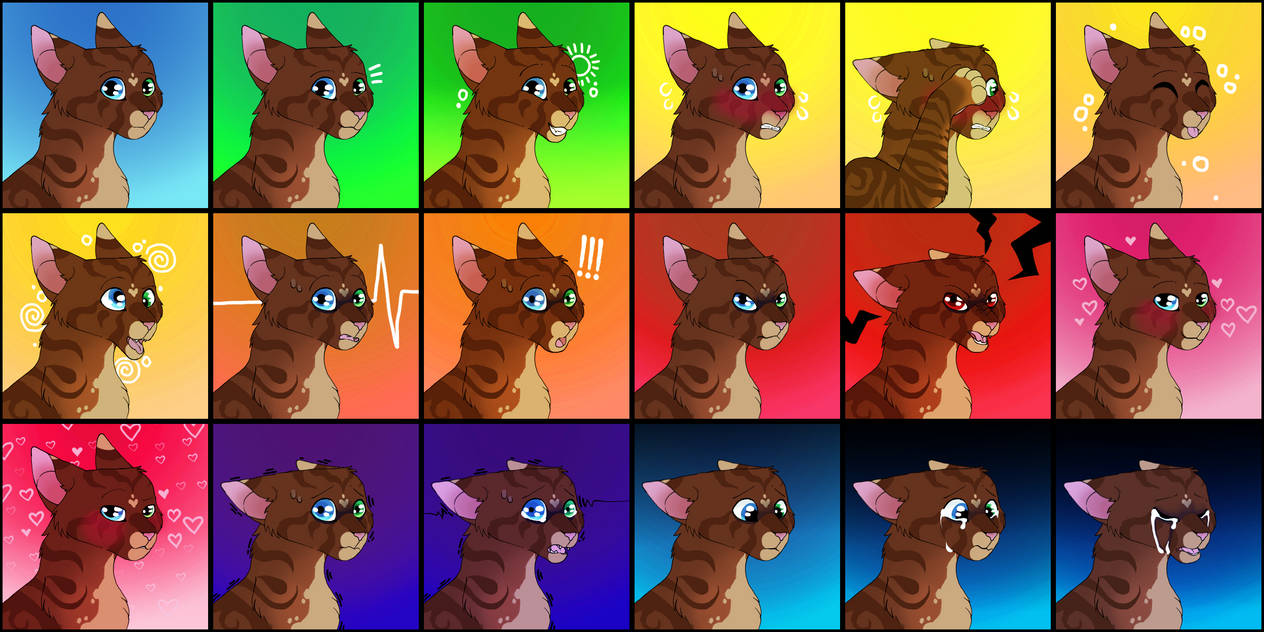 Emotions Roux Roux's Emotions by Panai on DeviantArt