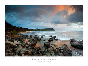 Forresters Beach on Sunrise