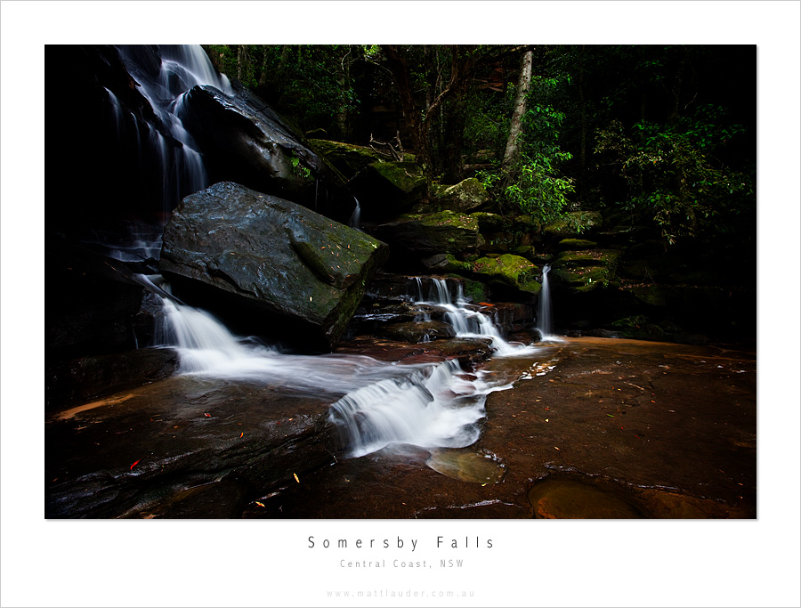 Somersby Falls Full View