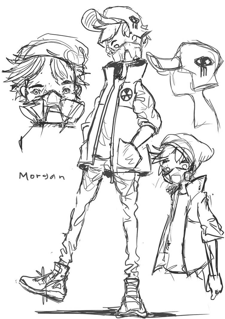 Protagonist Drawing Examples Protagonist - Sketch 002 by Wichka on DeviantArt