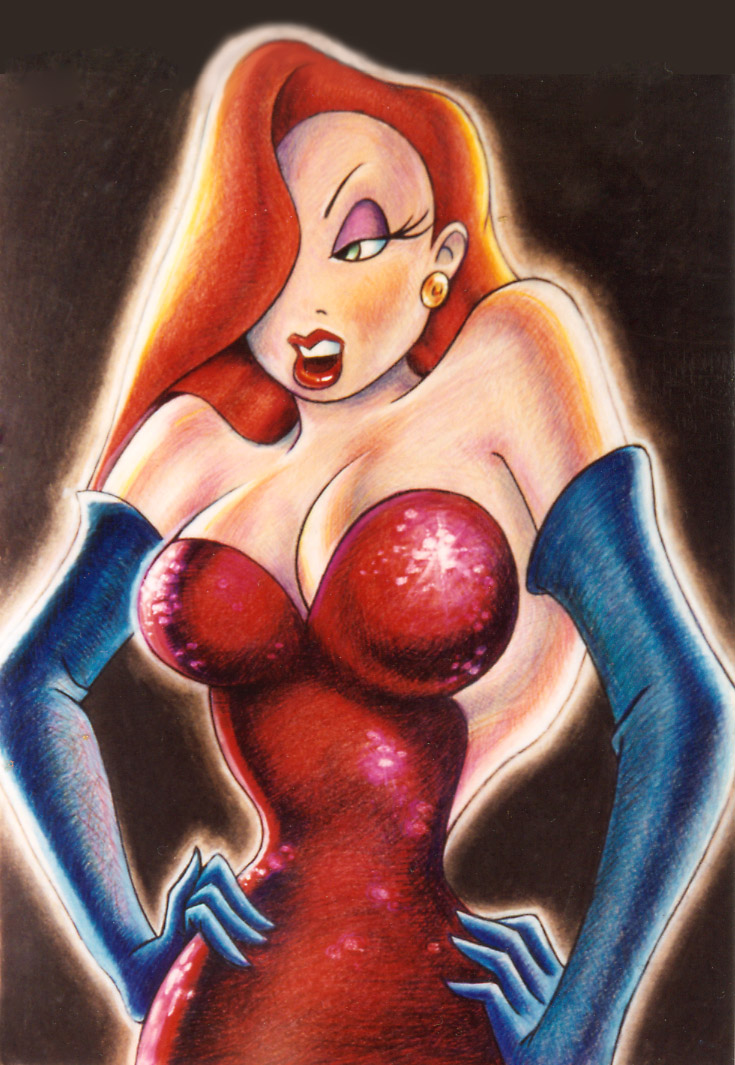 Jessica Rabbit Early Drawing