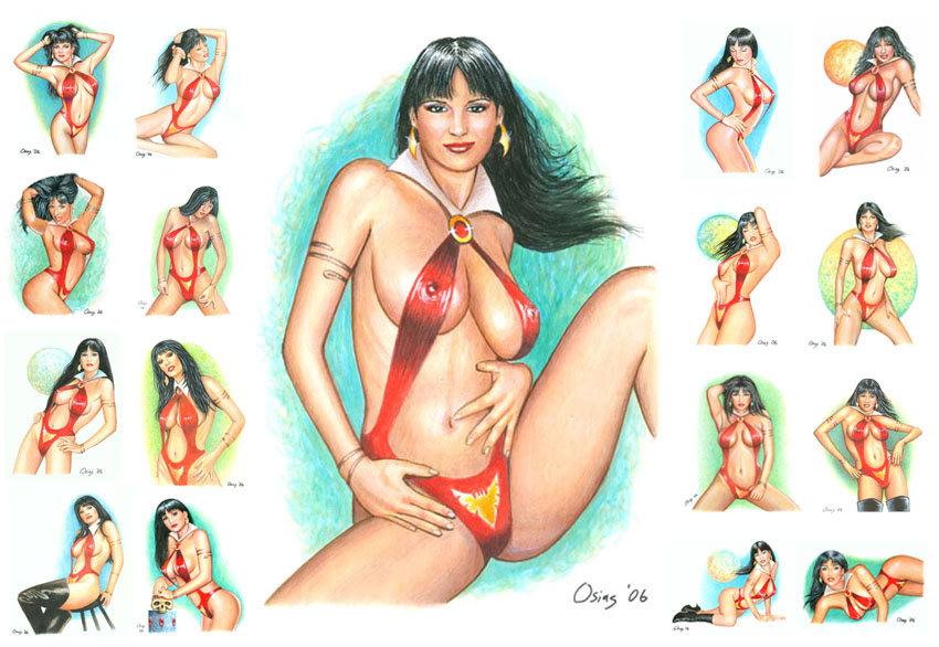 Vampirella 'Many Paintings'