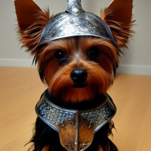 Yorkie Army Rations Yorkie wearing battle armor by towt on DeviantArt