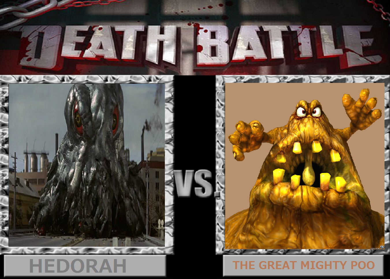 Death Battle: Hedorah vs The Great Mighty Poo