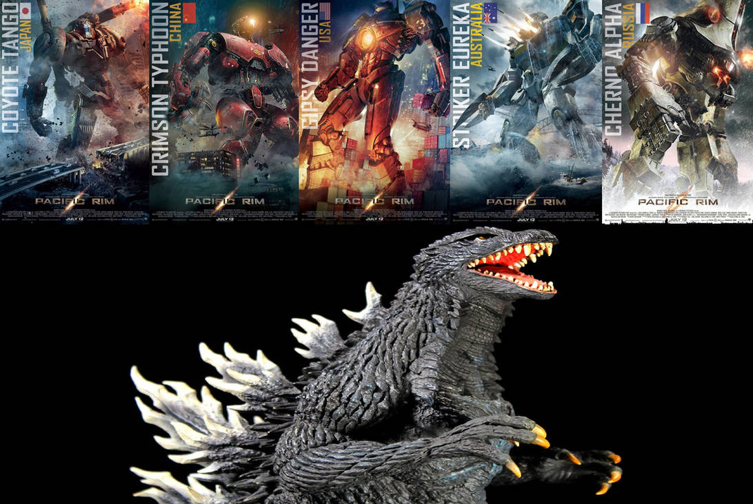 Pacific Rim/Godzilla Crossover by Sideswipe217 on DeviantArt
