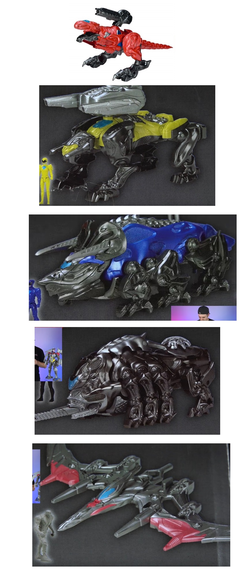 Power Rangers 2017 Deviantart Power Rangers 2017 Zord Figures by Sideswipe217 on DeviantArt