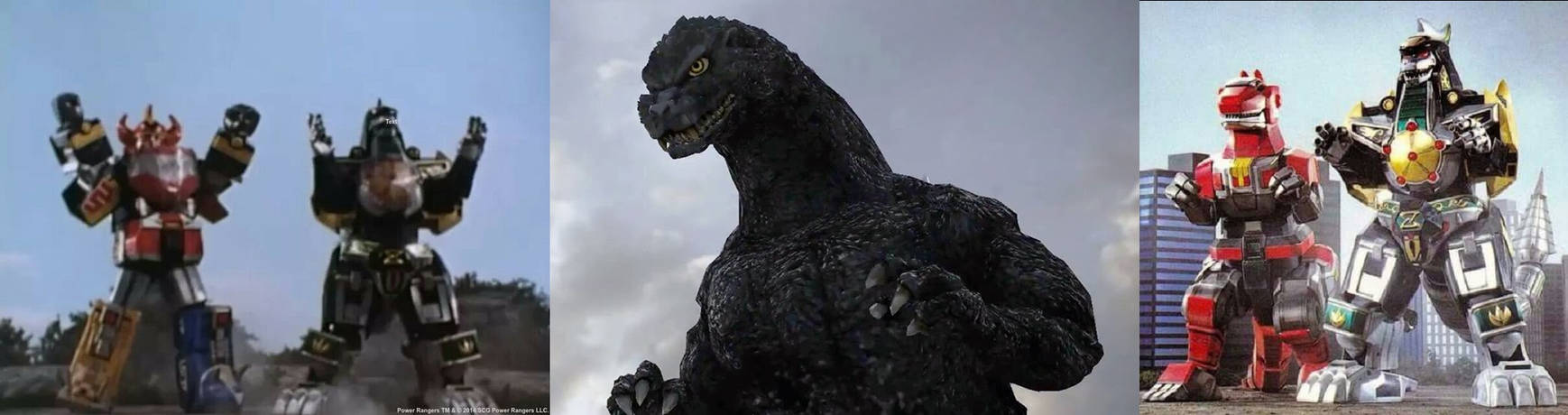 Power Ranger Godzilla Collab Godzilla/Power Rangers Crossover by Sideswipe217 on DeviantArt