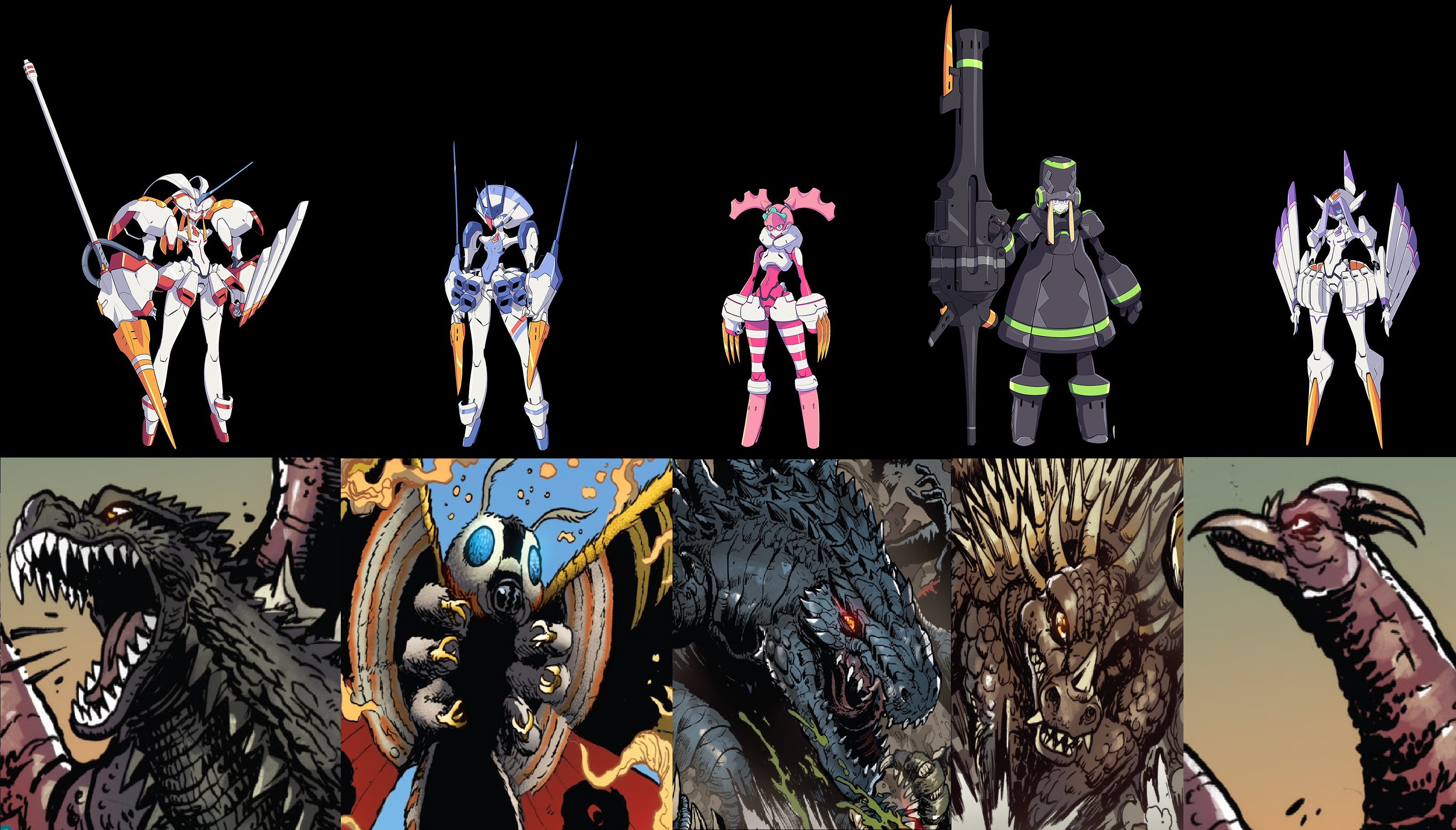 Godzilla Earth vs Sterlitzia (Godzilla Anime Trilogy vs Darling in the  FranXX) : r/DeathBattleMatchups