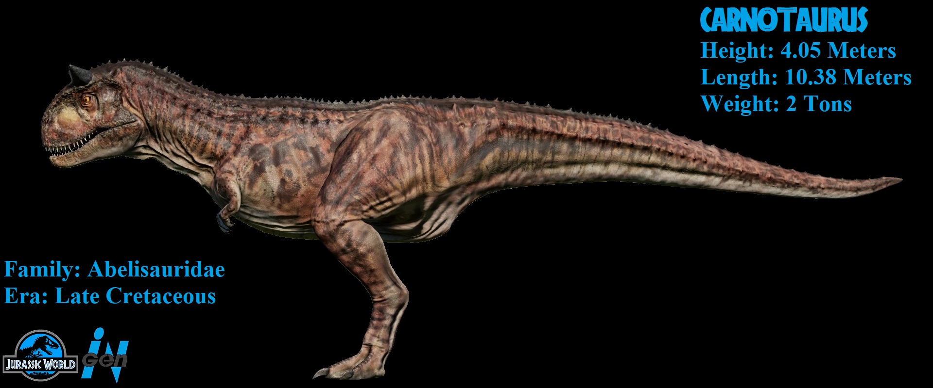 Jurassic World Evolution - Carnotaurus by Sideswipe217 on DeviantArt