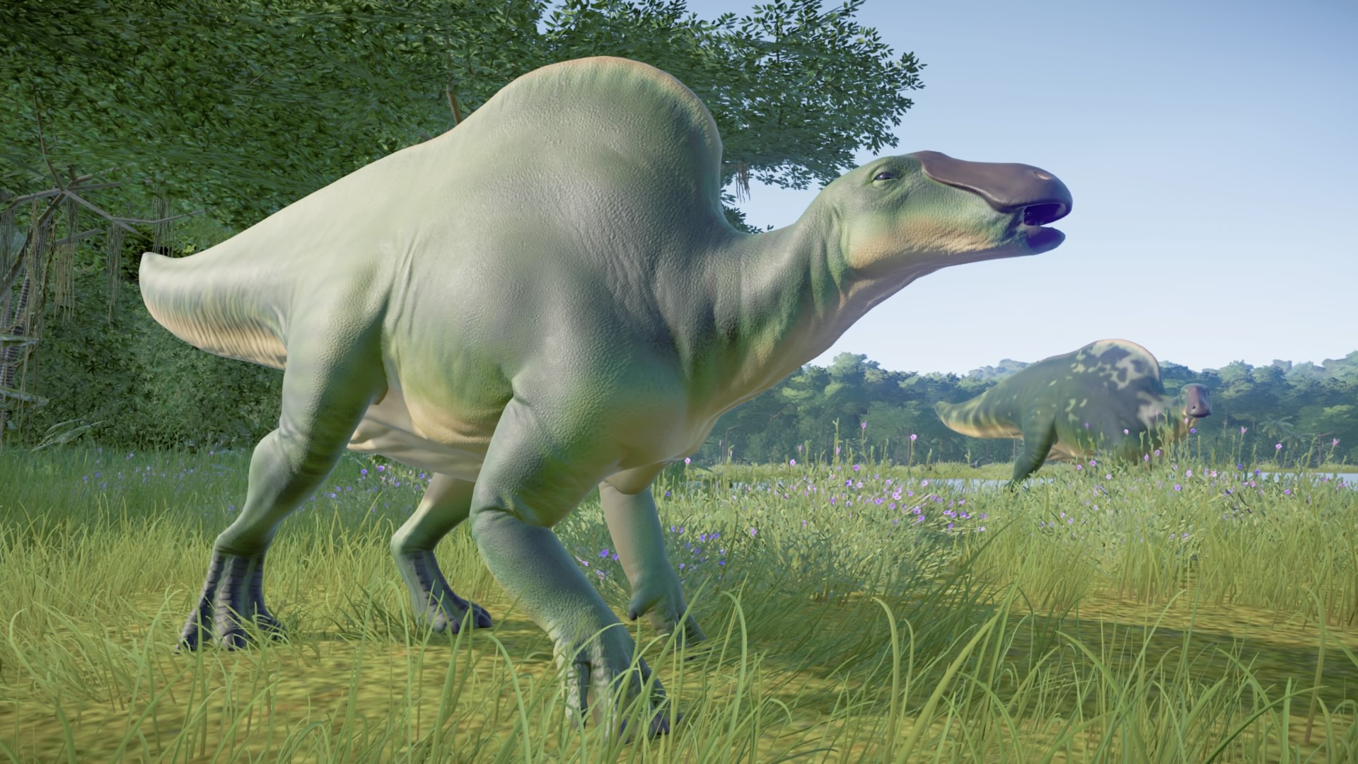 jurassic park builder ouranosaurus