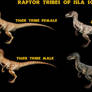 My JP Trilogy - Raptor Tribes of Isla Sorna