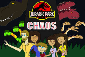 Jurassic Park Chaos Poster
