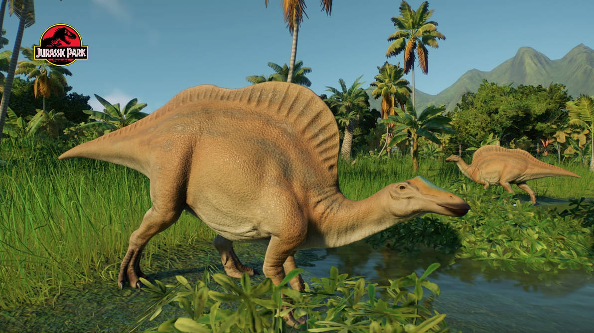 Camp Cretaceous Ouranosaurus design Image of Camp Cretaceous Oranosaurus