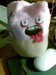 Finished Zombie Cupcake