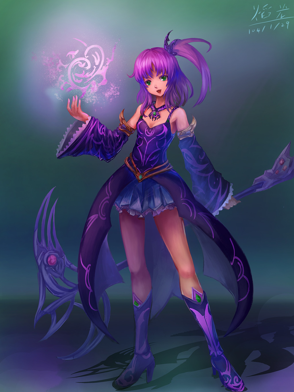 Magic Girl Map Magic Girl by FlameLight4 on DeviantArt