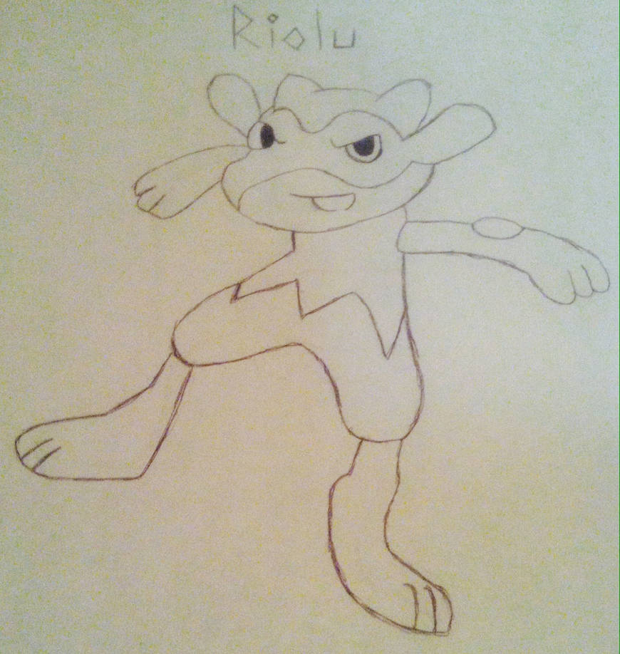 Riolu by Minecraftgal101 on DeviantArt