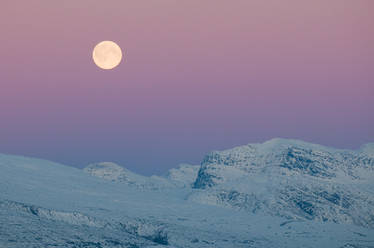 Moon over The Blue Mountains