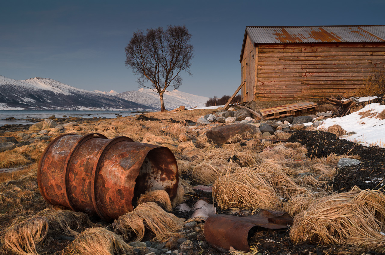 Rusty Old Barrel