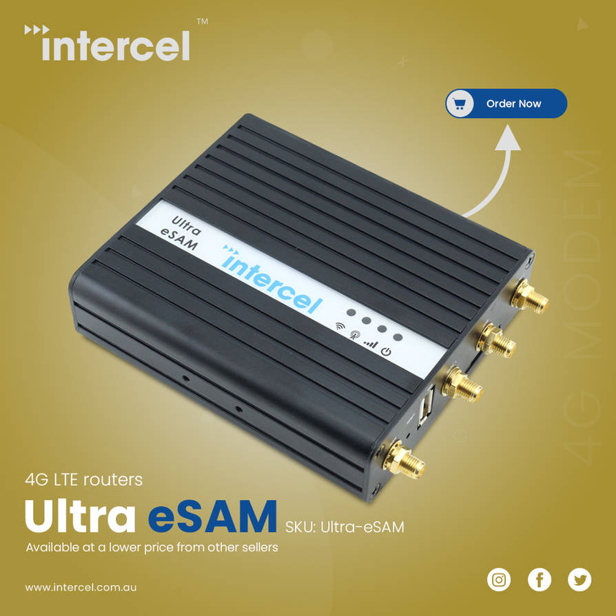 Intercel Modem 4GX Modem Routers | Australian Manufactured | by intercel on DeviantArt
