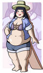 Commission   Bbw Hinata Cutout By Jamesmantheregen by DaemonKing